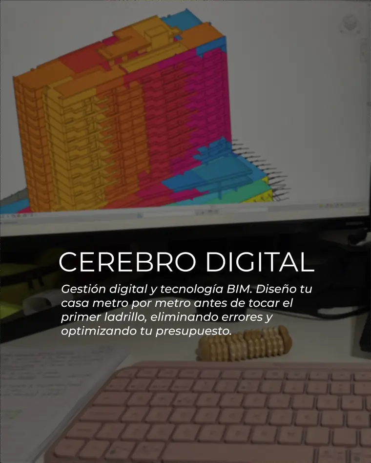 Cerebro Digital: gestión digital y tecnología BIM aplicada a cómputo métrico