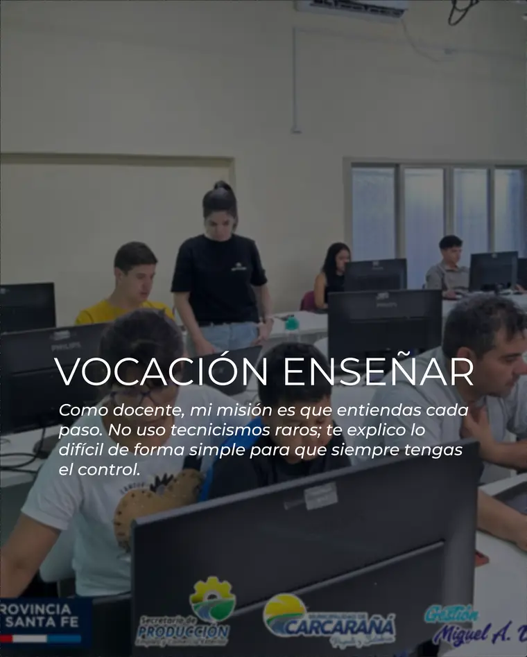 Vocación Enseñar: Sasha Ruiz como docente de tecnología BIM